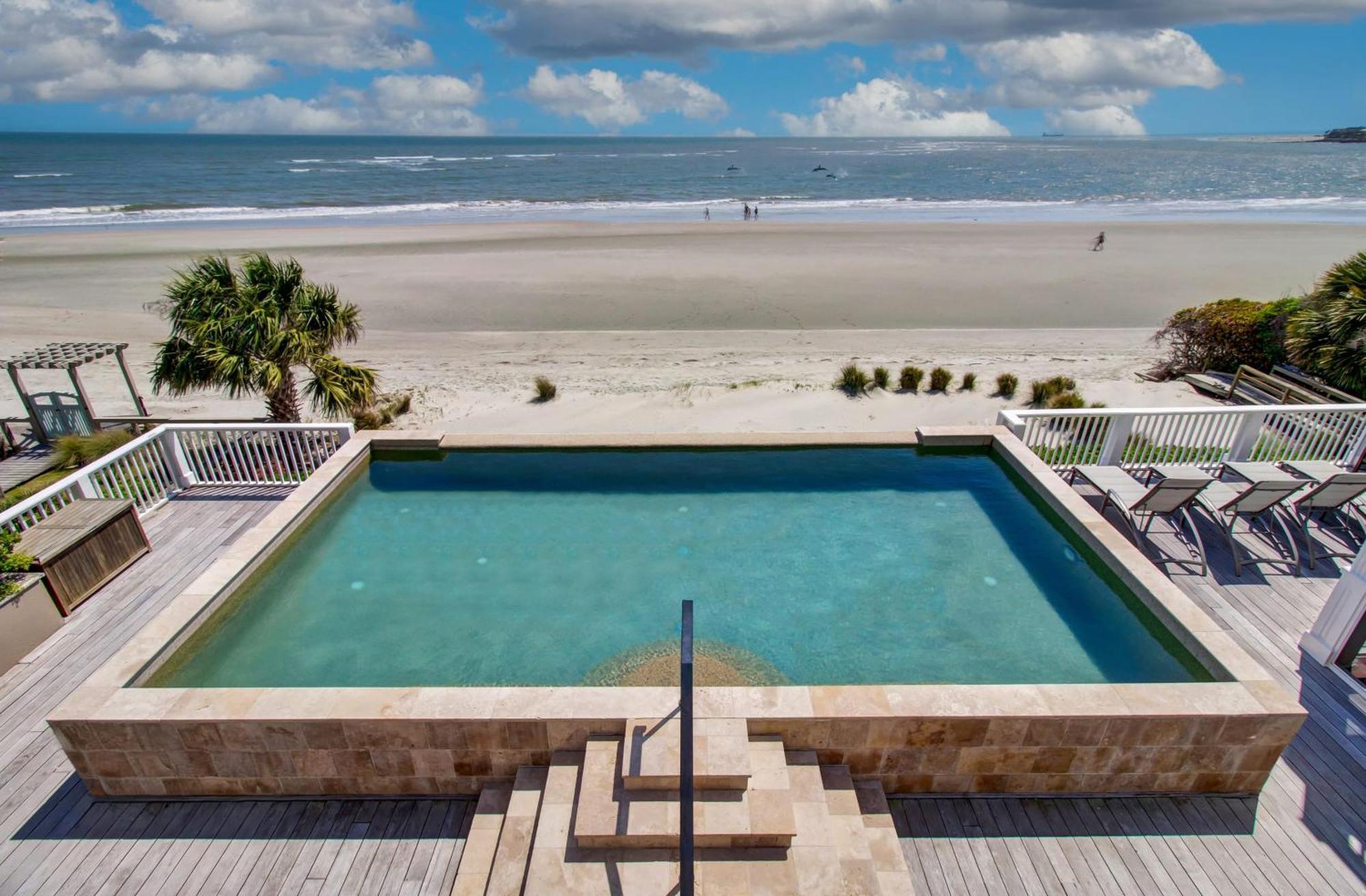 114 Ocean Boulevard By Avantstay Beachfront Putting Green Volleyball Court Infinity Pool Остров Салливана Экстерьер фото